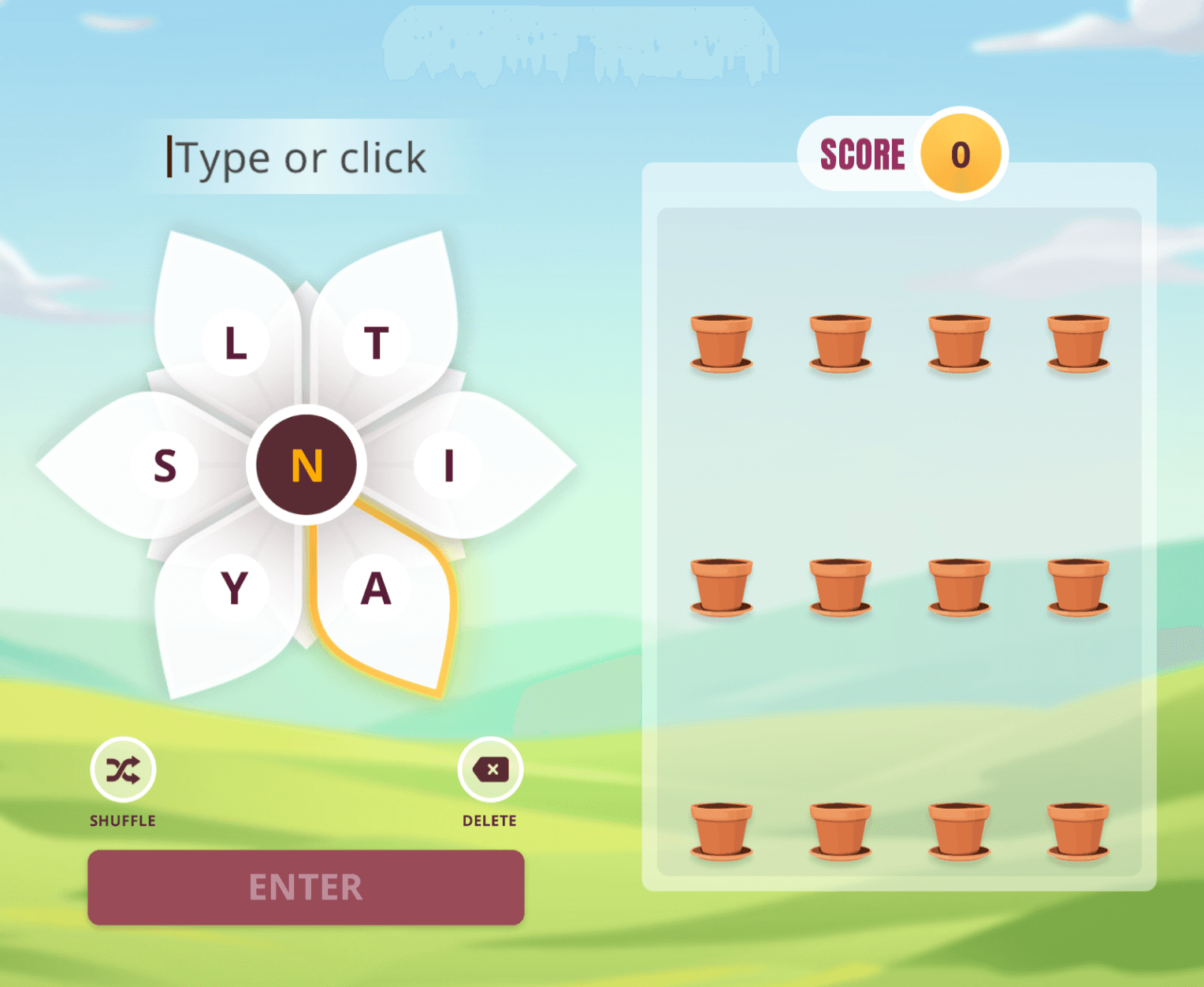 Blossom Word Game cover art